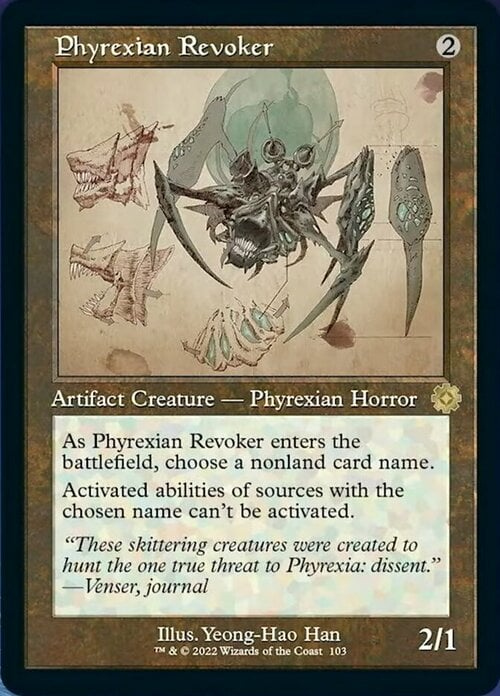 Revocatore di Phyrexia Card Front
