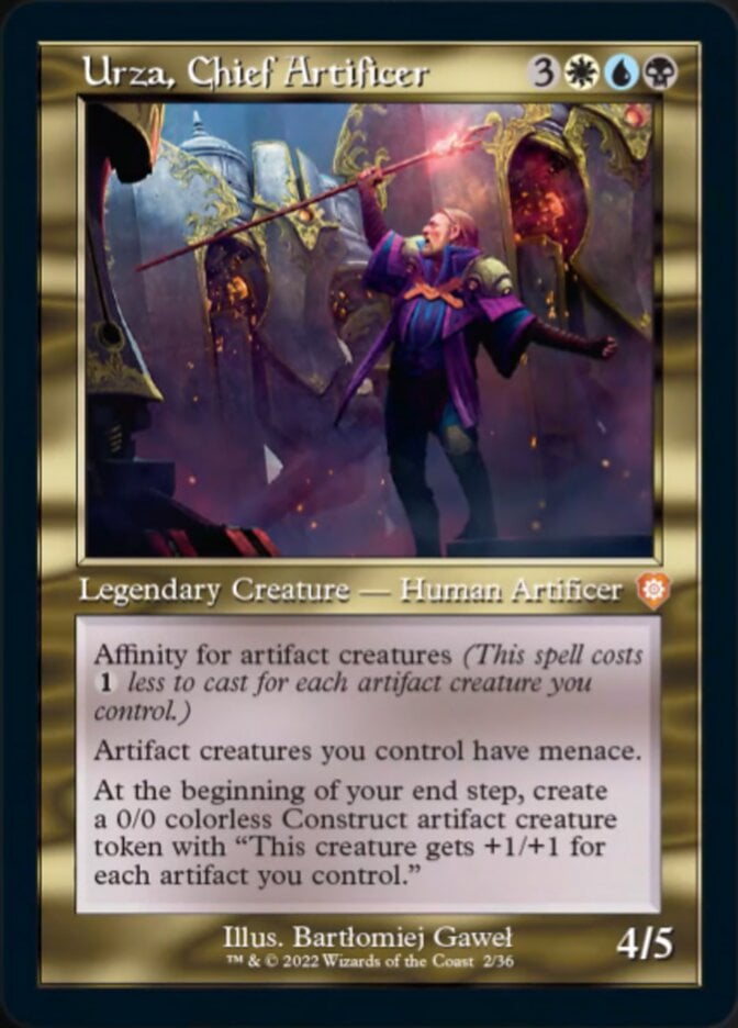 Urza, Chief Artificer Commander The Brothers' War Magic CardTrader