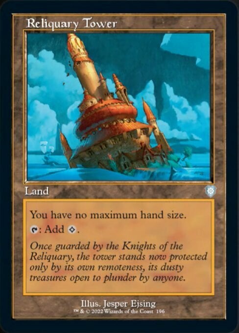 Reliquary Tower Card Front