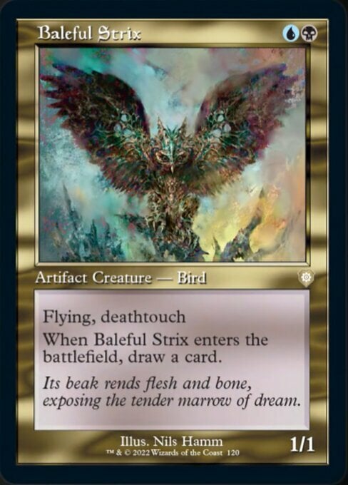 Baleful Strix Card Front