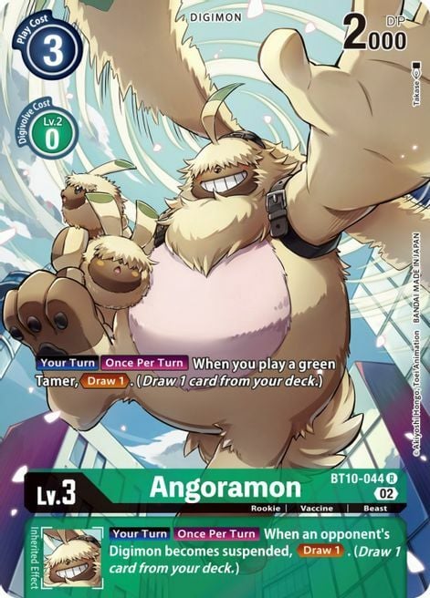Angoramon Card Front