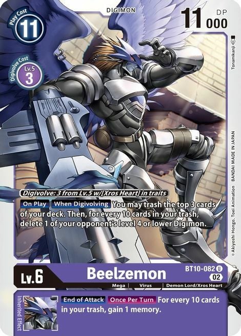 Beelzemon Card Front