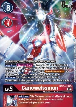 Canoweissmon Card Front