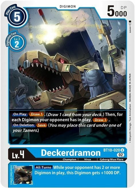 Deckerdramon Card Front
