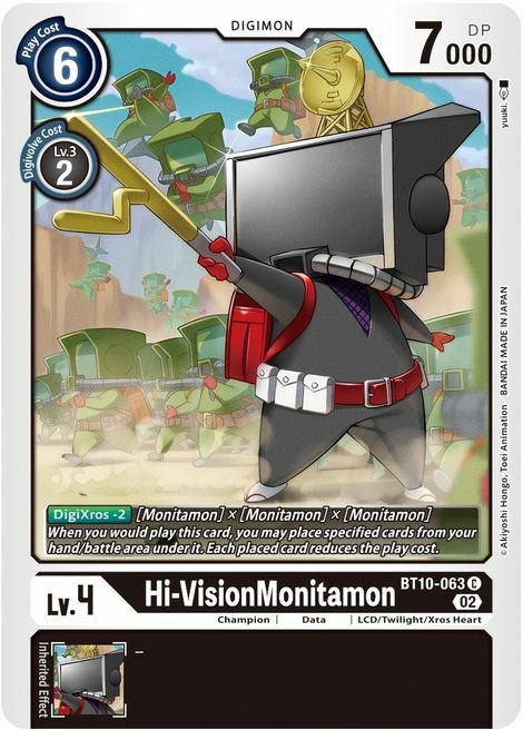 Hi-VisionMonitamon Card Front