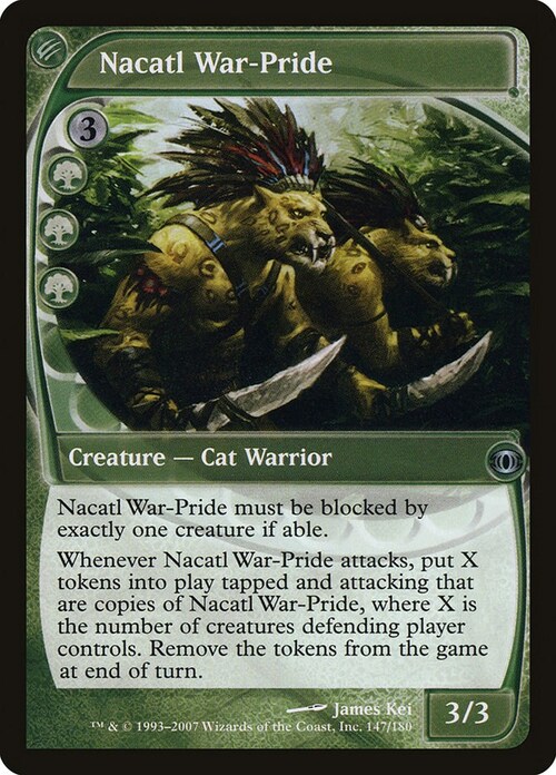 Nacatl War-Pride Card Front