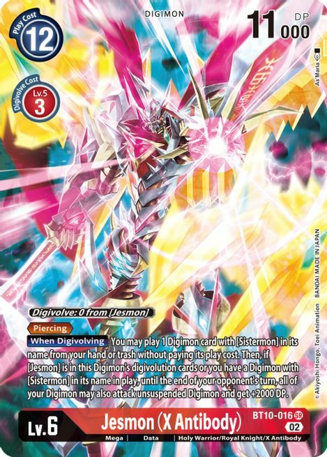 Jesmon (X Antibody) Card Front