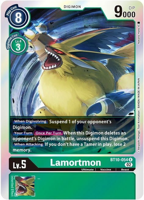 Lamortmon Card Front