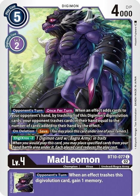 MadLeomon Card Front