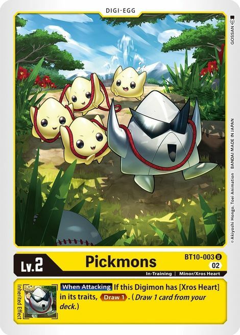 Pickmons Card Front
