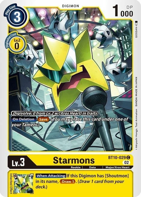Starmons Card Front