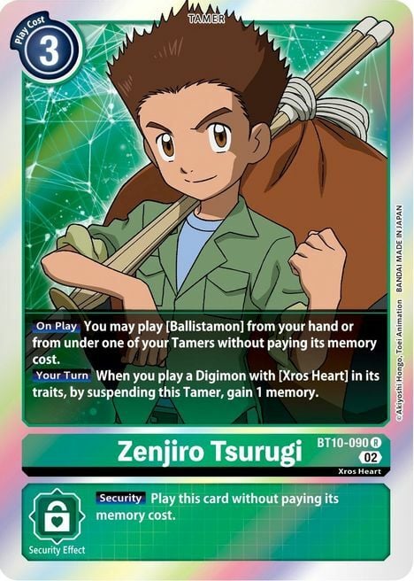 Zenjiro Tsurugi Card Front