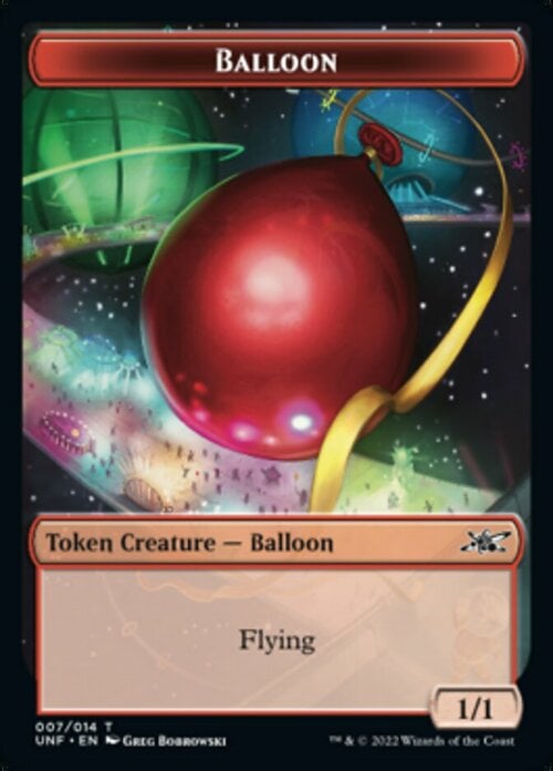 Balloon // Cat Card Front
