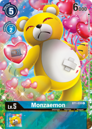 Monzaemon · Alternate Art | 25th Special Memorial Pack BT1-038
