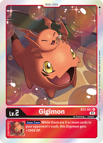 Gigimon Card Front