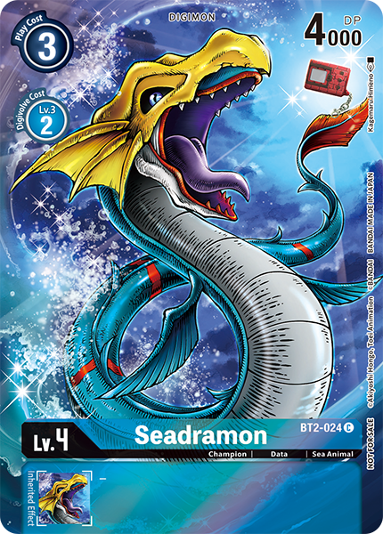 Seadramon Card Front