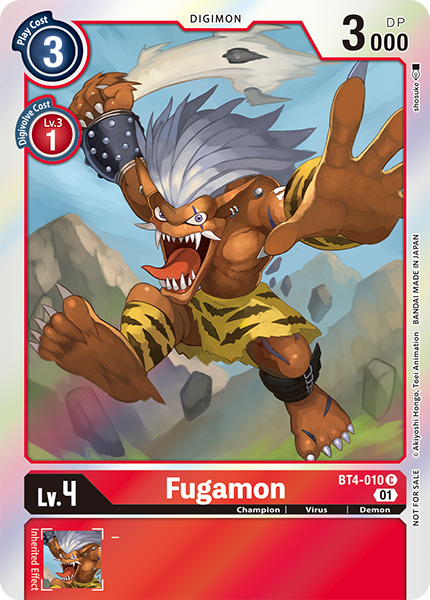 Fugamon Card Front