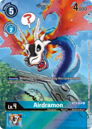 Airdramon · Alternate Art | 25th Special Memorial Pack BT3-024