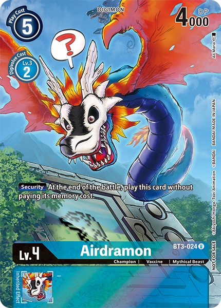 Airdramon Card Front