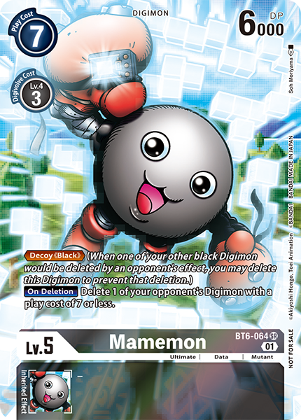 Mamemon Card Front