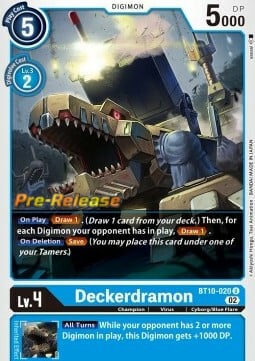 Deckerdramon Card Front
