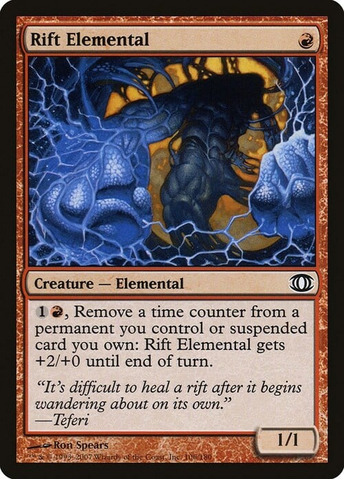 Rift Elemental Card Front