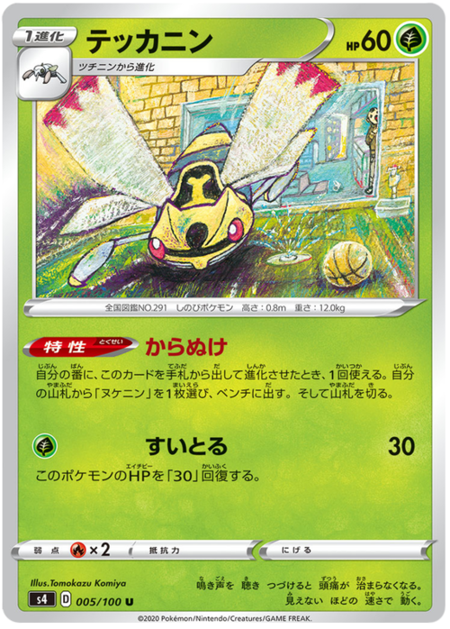 Ninjask Card Front