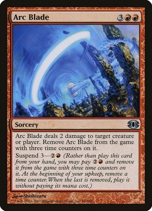 Arc Blade Card Front