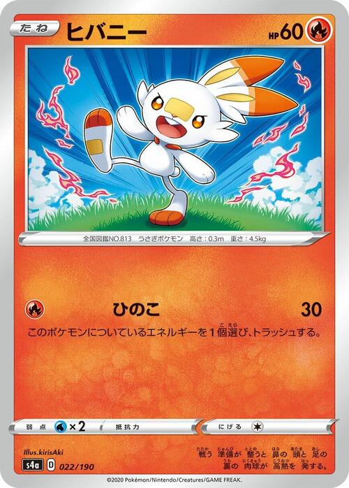 Scorbunny Card Front