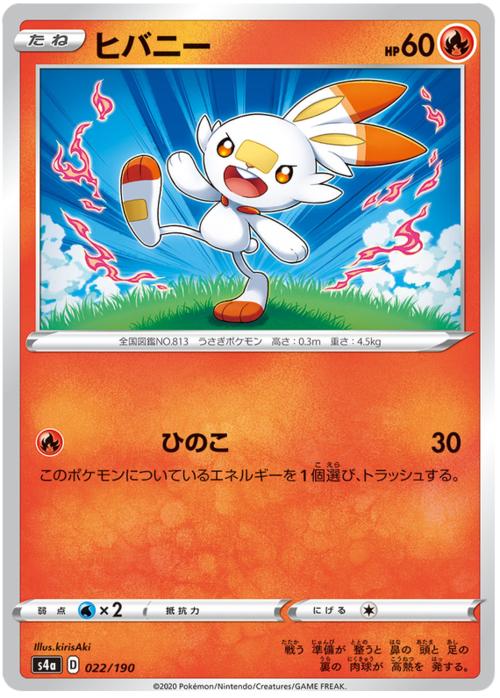 Scorbunny Card Front