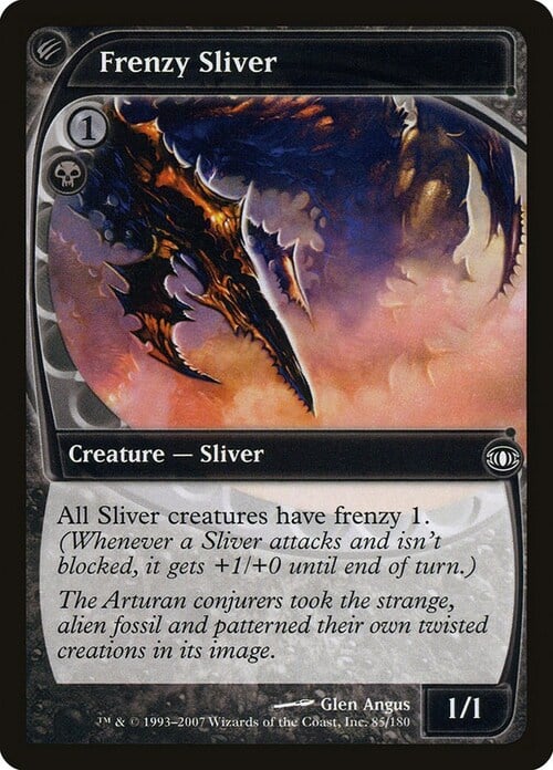 Frenzy Sliver Card Front