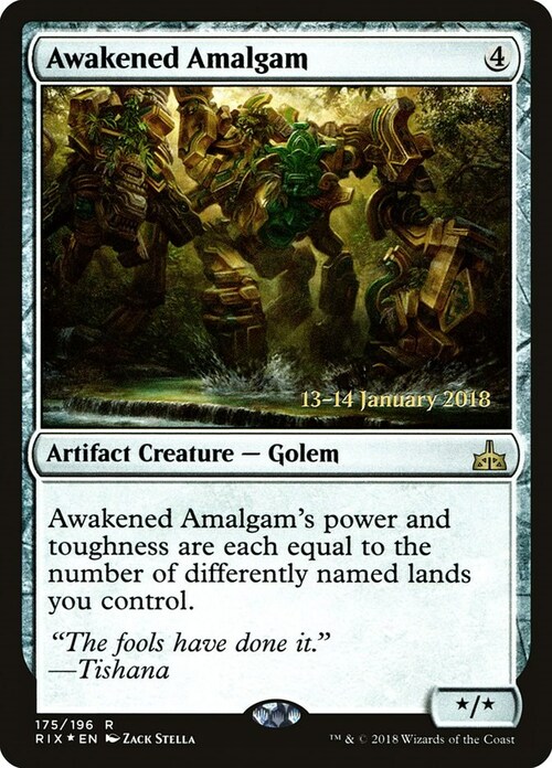 Awakened Amalgam Card Front