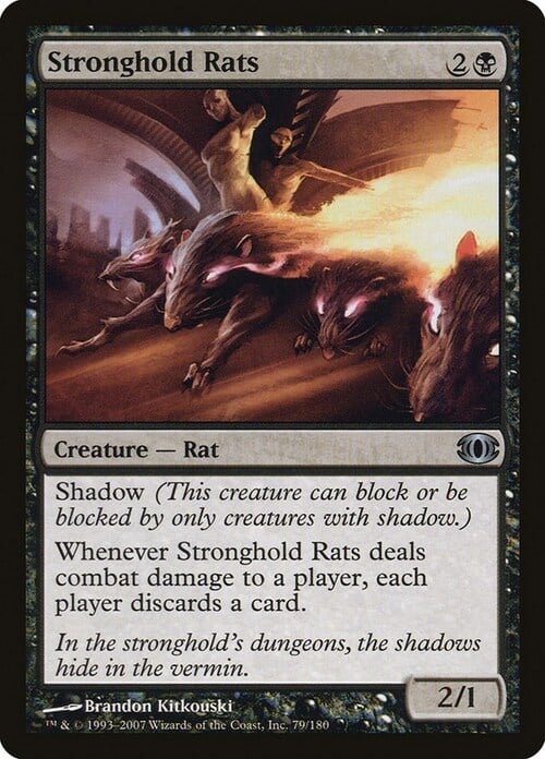 Stronghold Rats Card Front
