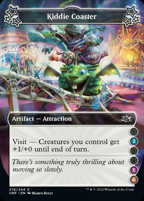 Kiddie Coaster Card Front