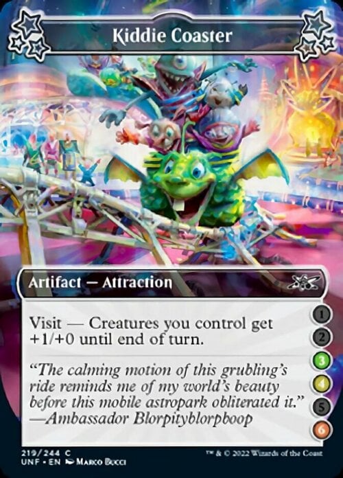 Kiddie Coaster Card Front