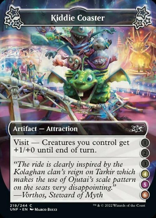 Kiddie Coaster Card Front