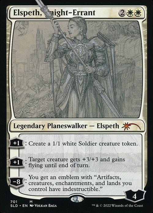 Elspeth, Knight-Errant Card Front