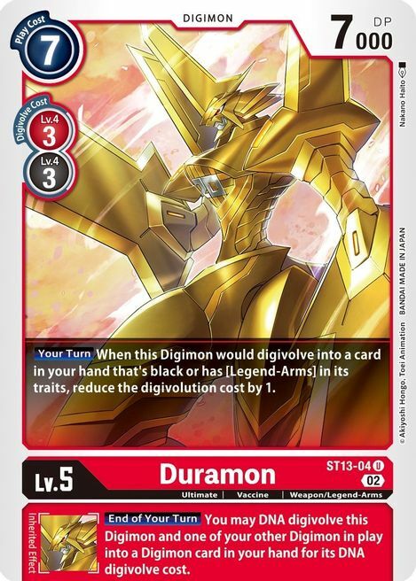 Duramon Card Front