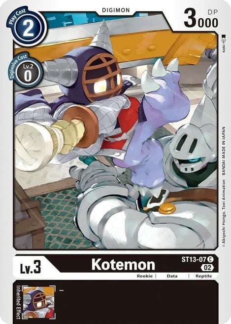 Kotemon Card Front