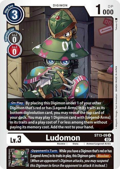 Ludomon Card Front