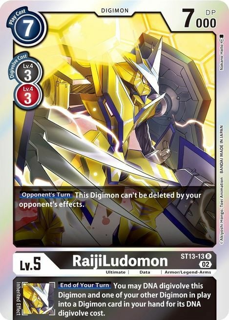 RaijiLudomon Card Front