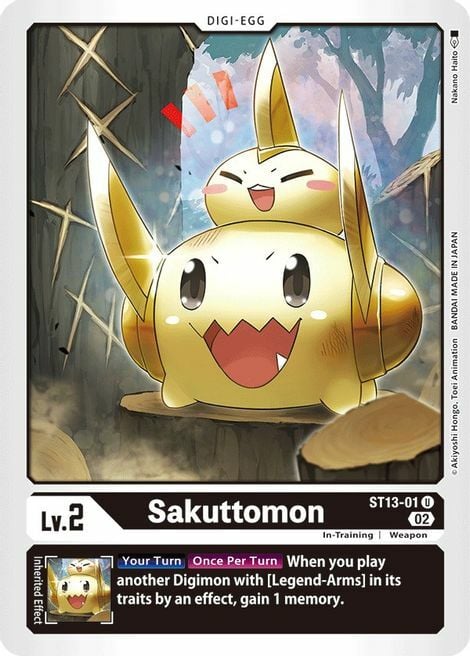 Sakuttomon Card Front