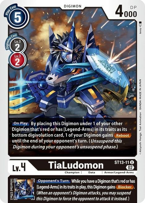 TiaLudomon Card Front
