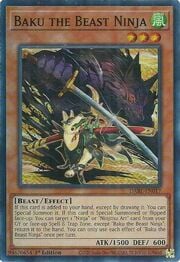 Baku the Beast Ninja · Super Rare 088