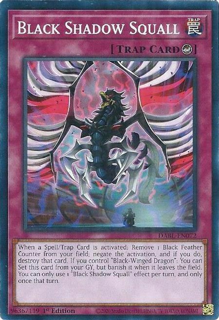Black Shadow Squall Card Front