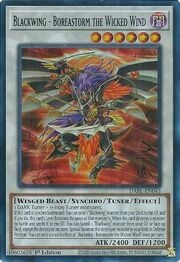 Blackwing - Boreastorm the Wicked Wind · Super Rare 043