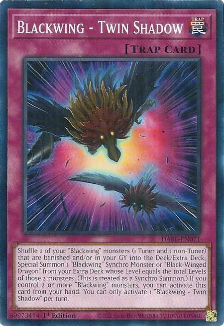 Blackwing - Twin Shadow Card Front