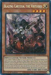 Blazing Cartesia, the Virtuous · Secret Rare 011sec