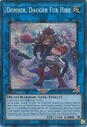 Donner, Dagger Fur Hire · Super Rare 049