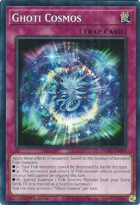 Ghoti Cosmos Card Front